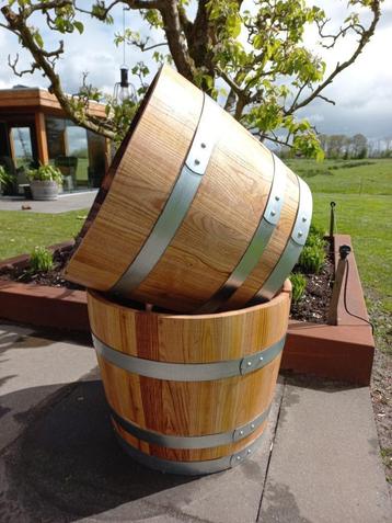 Kastanjehouten Plantenbak 30L/55L/75L/75L hoog model beschikbaar voor biedingen