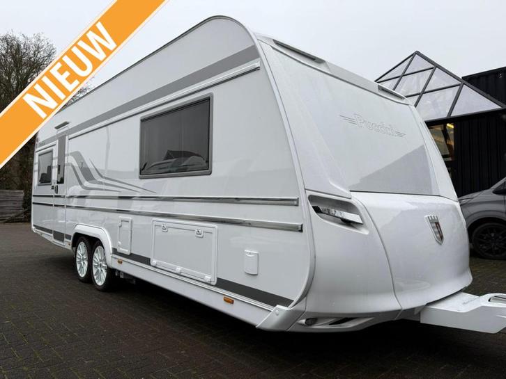Tabbert Puccini 655 EL 2025 | Vele extra's, Caravans en Kamperen, Caravans, Bedrijf, tot en met 4, 2000 kg en meer, Rondzit, Tabbert