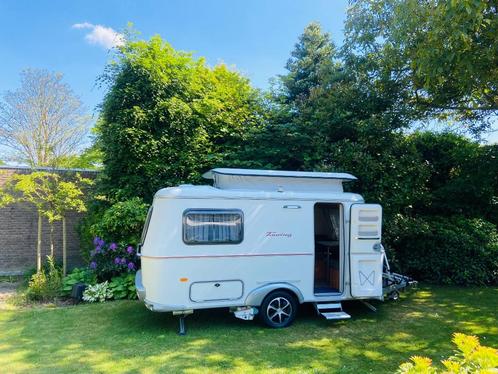 Schitterende Eriba Touring Triton 410, langslaper! 2021, Caravans en Kamperen, Caravans, Particulier, tot en met 3, Standaardzit