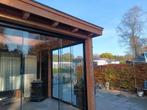 Glasschuifwanden 10mm gehard COMPLEET INCL MONTAGE, Nieuw, Veiligheidsglas, 160 cm of meer, 160 cm of meer
