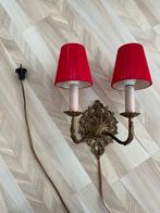 Vintage wandlamp, Huis en Inrichting, Lampen | Wandlampen, Ophalen, Gebruikt, Metaal