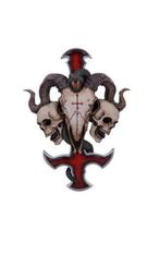 Devils Cross Wall Plaque (JR) 30.5cm, hobby, muurdecoratie,, Ophalen of Verzenden, Nieuw
