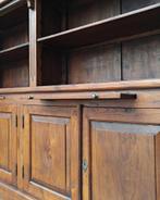 Grote antieke bibliotheekkast | Boekenkast met ladder #732, Huis en Inrichting, Kasten | Boekenkasten, Met deur(en), 25 tot 50 cm