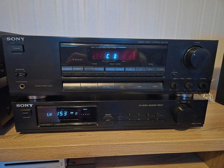 Sony Stereo Set - Versterker en Tuner, Audio, Tv en Foto, Versterkers en Receivers, Gebruikt, Stereo, 60 tot 120 watt, Sony, Ophalen of Verzenden
