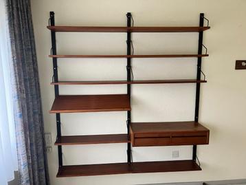 Poul Cadovius / Royal system - Wandmeubel - Teak beschikbaar voor biedingen