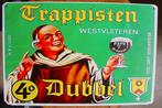 WESTVLETEREN REKLAME -METAAL-, Ophalen of Verzenden, Gebruikt, Reclamebord, Plaat of Schild, Overige merken