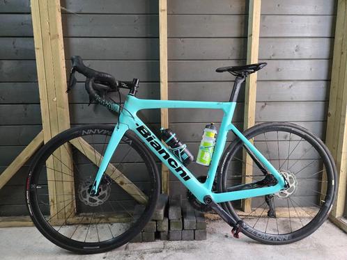 Bianchi aria 105 disc2 maat 58, Fietsen en Brommers, Fietsen | Racefietsen, Zo goed als nieuw, Heren, Overige merken, Meer dan 20 versnellingen