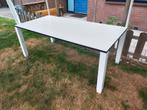 Stevige, in hoogte verstelbare tafel/bartafel, Huis en Inrichting, Tafels | Eettafels, Gebruikt, 100 tot 150 cm, 200 cm of meer