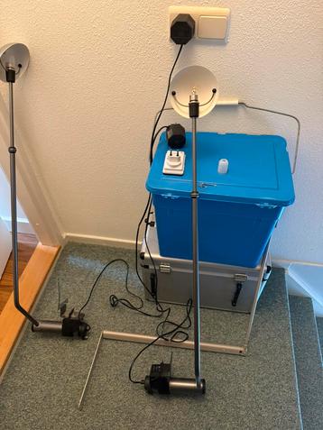 2 Auping Aureo bedlampjes werkend beschikbaar voor biedingen