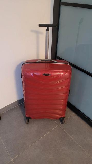 SAMSONITE FIRELITE SPINNER CHILI RED 75CM  beschikbaar voor biedingen