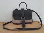 Leren tas Heleen van der Meer, Sieraden, Tassen en Uiterlijk, Ophalen of Verzenden, Zo goed als nieuw, Bruin, Handtas