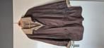 warme leren jas (lammy goat), Kleding | Heren, Bruin, Maat 56/58 (XL), Ophalen of Verzenden, Christ