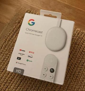 Google Chromecast HD | Google TV compleet in doos beschikbaar voor biedingen