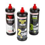 Menzerna polijstmiddel 400+2500+3500 1Literbus STARTPAKKET, Verzenden