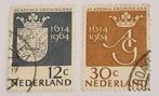 Nederland 1964 - nvph 816-817 -  Universiteit Groningen, Ophalen of Verzenden, Na 1940, Gestempeld