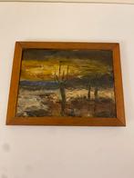 Frans Ronda Stijl Schilderij - 21,5x17cm, Antiek en Kunst, Ophalen of Verzenden