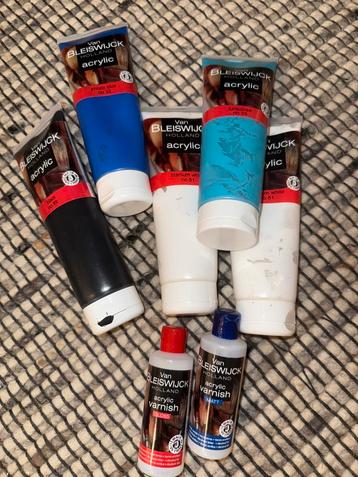 Van Bleiswijck Acrylverf Set beschikbaar voor biedingen
