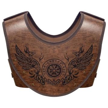 Viking harnas / borstharnas pantser borstpanter bruin bruine beschikbaar voor biedingen