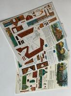 3 kartonnen Bouwplaten, Ophalen of Verzenden, Nieuw, 1:50 of kleiner