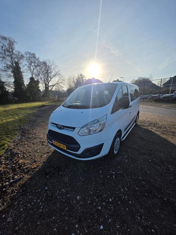 Ford Transit 2.2 D 74KW Kombi 300 L1h2 2014 Wit 9p, Auto's, Ford, Particulier, Transit, Airbags, Airconditioning, Boordcomputer