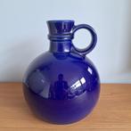 Vintage blauwe vaas, Steuler Keramiek 308-20 West Germany, Ophalen of Verzenden