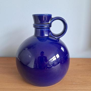 Vintage blauwe vaas, Steuler Keramiek 308-20 West Germany beschikbaar voor biedingen