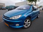 Peugeot 206 CC 1.6-16V AIRCO/LEDER/SPORTVELGEN!, Auto's, Voorwielaandrijving, Gebruikt, 4 cilinders, Cabriolet