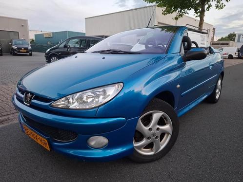Peugeot 206 CC 1.6-16V AIRCO/LEDER/SPORTVELGEN!, Auto's, Peugeot, Bedrijf, Te koop, ABS, Airbags, Airconditioning, Boordcomputer