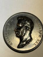 1826 Willem I Bronzen Herdenkings penning medaille, Ophalen of Verzenden, Brons, Nederland