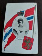 NORGES  DRONNING   1905, Ophalen of Verzenden, Gebruikt, Buitenland, Kaart, Foto of Prent