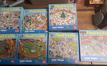 7 That's Life Puzzels - 1000 Stukjes beschikbaar voor biedingen