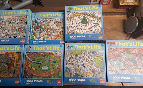 7 That's Life Puzzels - 1000 Stukjes, Hobby en Vrije tijd, Denksport en Puzzels, Zo goed als nieuw, Legpuzzel, 500 t/m 1500 stukjes