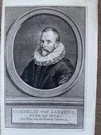 Cornelis v Aarsens van Spijk(1543-1627)/ Houbraken / Tirion, Antiek en Kunst, Ophalen of Verzenden