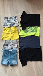 4 shorts / korte broek en 4 leuke shirts maat 92, Kinderen en Baby's, Kinderkleding | Maat 92, Ophalen of Verzenden, Zo goed als nieuw