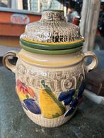 Scheurig Keramik Pot met Deksel - West Germany, Antiek en Kunst, Antiek | Keramiek en Aardewerk, Ophalen of Verzenden
