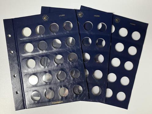 Leuchtturm Vista 2-Euro Aanvulbladen, Postzegels en Munten, Munten en Bankbiljetten | Toebehoren, Verzamelmap, Ophalen of Verzenden