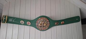 gesigneerde belt Mike Tyson beschikbaar voor biedingen