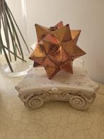 Nieuwe stenen stervormige kandelaars, Diversen, Kerst, Heikant 21 Kaatsheuvel, Belle Vieille Brocante, Nieuw, Ophalen of Verzenden