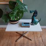 Lucky Vintage tv tafel Bijzettafel met Draaibaar Blad, Ophalen, Huis en Inrichting