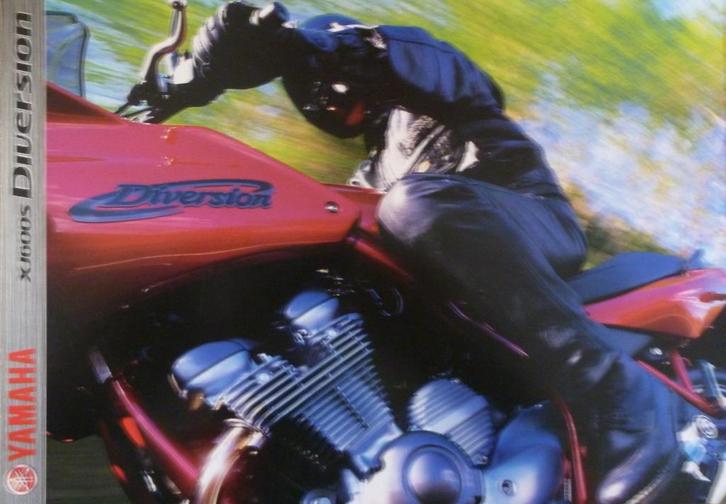 Folder YAMAHA XJ 600 S 2000, Motoren, Handleidingen en Instructieboekjes, Yamaha, Ophalen of Verzenden