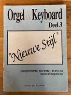 Lesboek Orgel & Keyboard Nieuwe Stijl deel 3, Gebruikt, Les of Cursus, Ophalen of Verzenden, Piano