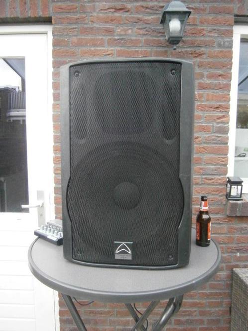 geluidset /zware speaker voor feestje te huur € 30,00, Hobby en Vrije tijd, Feestartikelen | Verhuur, Zo goed als nieuw, Verjaardag