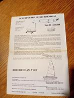 Folder Scheepswerf De Breedendam Loosdrecht, Ophalen of Verzenden, Gebruikt
