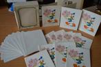 1963 ; 12 schattige ongebruikte DONALD DUCK kaartjes+envelop, Ophalen of Verzenden, Donald Duck, Zo goed als nieuw, Papier, Kaart of Schrift
