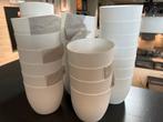 Plastic witte bloempotten 30 stuks, Tuin en Terras, Ophalen of Verzenden