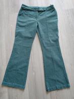 Groene Flared Broek About You Maat 42, Maat 42/44 (L), Ophalen of Verzenden, Zo goed als nieuw, Lang
