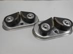 Schootklemmen, Touwklemmen, 12 - 14 mm, schuine voetplaat, Ophalen of Verzenden, Gebruikt, Overige typen