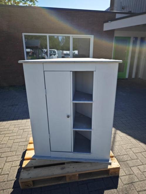 Statafel Bijzettafel voor in Garage of Kroeg 104x80x126, Huis en Inrichting, Tafels | Bijzettafels, Gebruikt, Overige vormen, 60 cm of meer