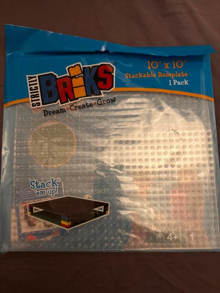 Grote Bouwplaat voor Kleine Bouwblokjes doorzichtig, Kinderen en Baby's, Speelgoed | Duplo en Lego, Nieuw, Ophalen of Verzenden