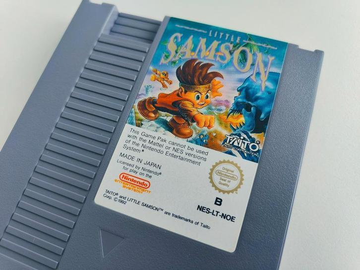 Little Samson Nintendo NES PAL B Origineel, Spelcomputers en Games, Games | Nintendo NES, Zo goed als nieuw, Avontuur en Actie